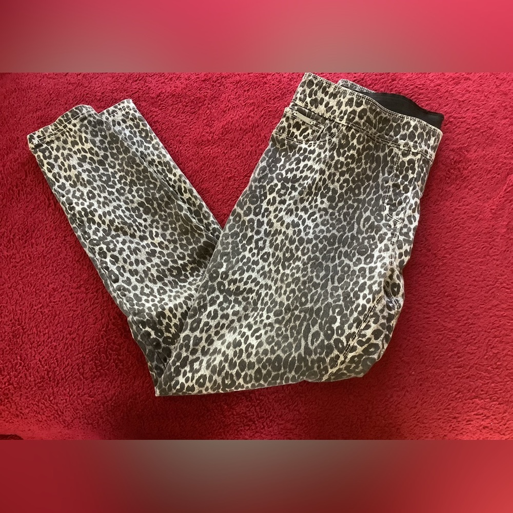 Coco & Carmen Animal Print Jeans